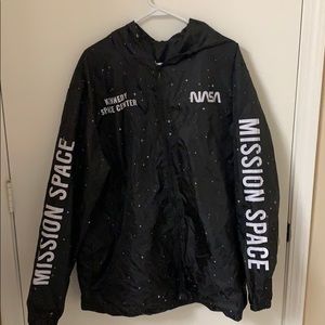 Space Themed Rain Jacket